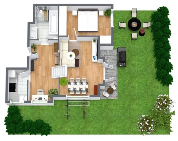 Grundriss 3D