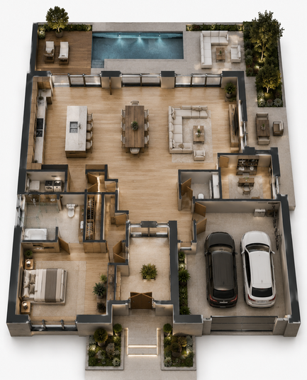 Grundriss 3D 433