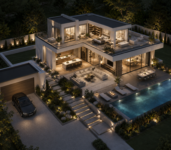 RenderingHausGrundriss 1