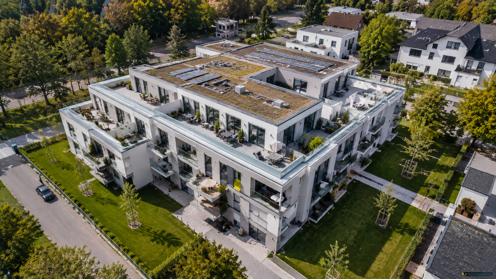 Grossesmehrfamilienhausdrohn